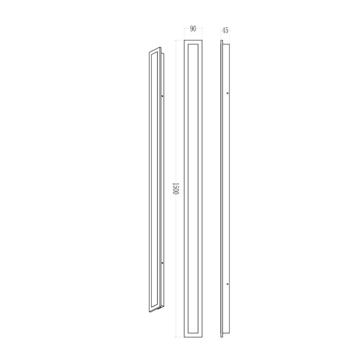 Kinkiet Wow 30W 3CCT IP54 150cm ML1725 Milagro