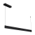 Lampa wisząca LINEA Black 36W LED 3000K-4000K-5700K ML1784 Milagro
