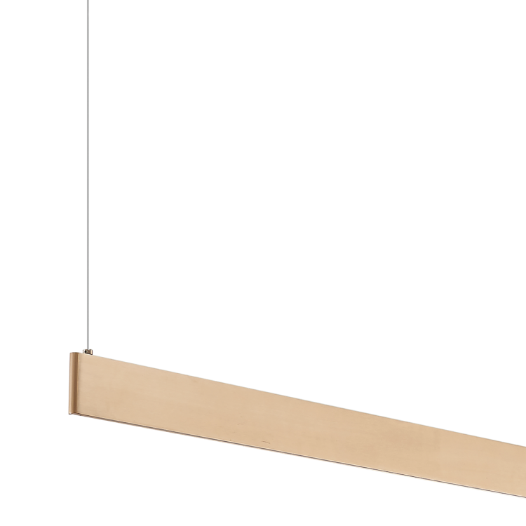 Lampa wisząca LINEA Gold 36W LED 3000K-4000K-5700K ML1785 Milagro