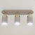 Lampa sufitowa JOKER CASHMERE/GOLD 3xGU10 MLP2330 Milagro kaszmir