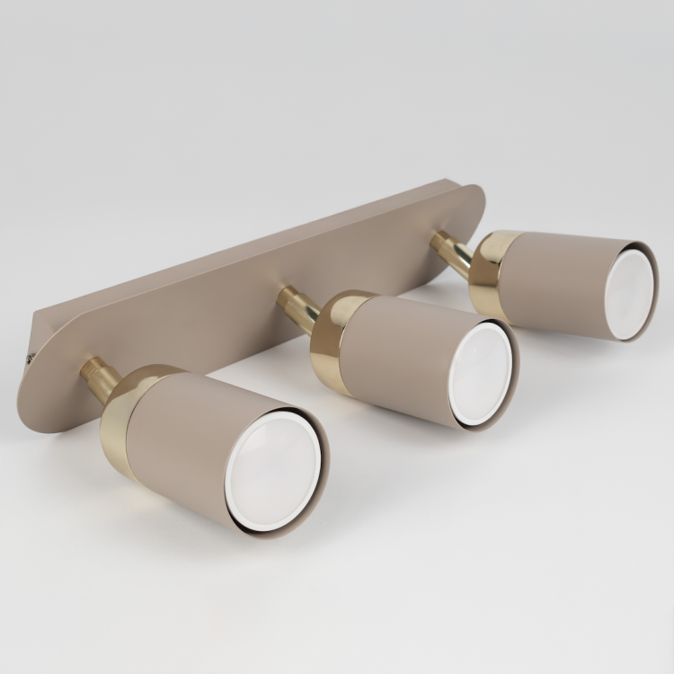 Lampa sufitowa JOKER CASHMERE/GOLD 3xGU10 MLP2330 Milagro kaszmir
