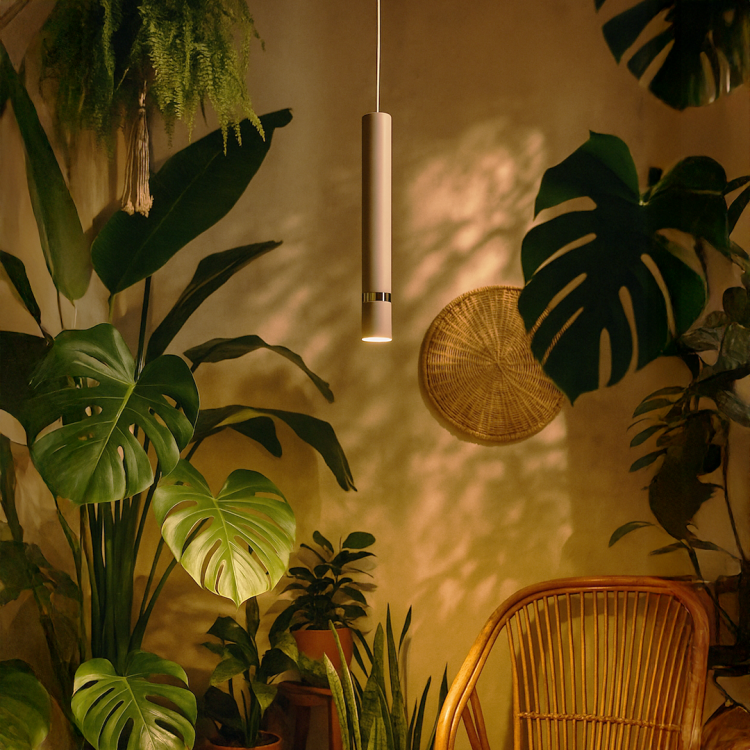 Lampa wisząca JOKER CASHMERE/GOLD 1xGU10 MLP2331 Milagro kaszmir
