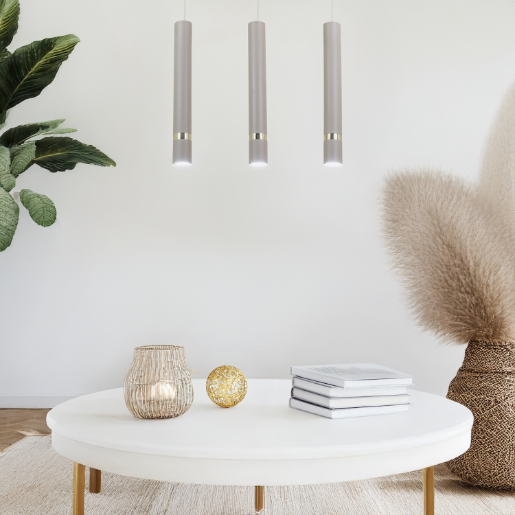 Lampa wisząca JOKER CASHMERE/GOLD 3xGU10 MLP2332 Milagro kaszmir