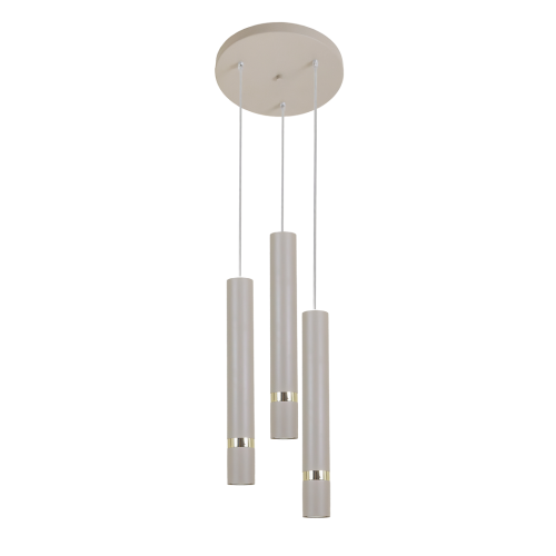 Lampa wisząca JOKER CASHMERE/GOLD 3xGU10 (koło) MLP2333 Milagro kaszmir