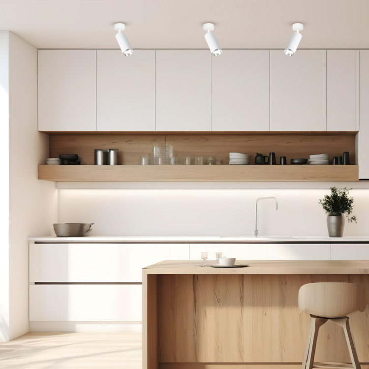 Oprawa Mica Spot Biały + Chrom 1xGU10 ML2095 Milagro