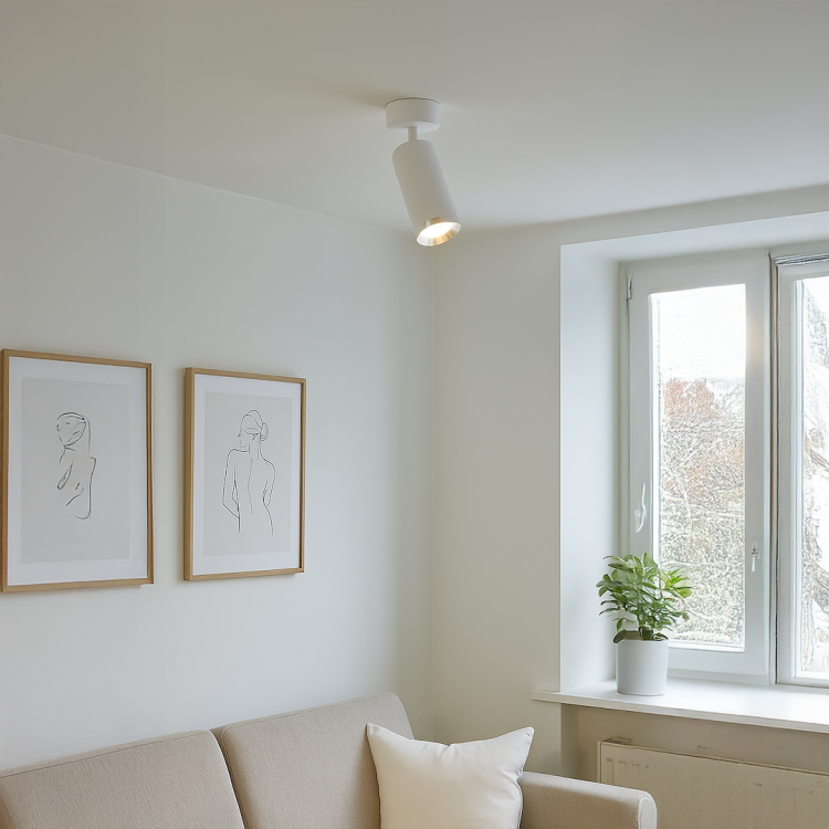 Oprawa Mica Spot Biały + Chrom 1xGU10 ML2095 Milagro