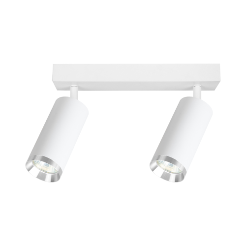 Oprawa Mica Spot Biały + Chrom 2xGU10 ML2097 Milagro