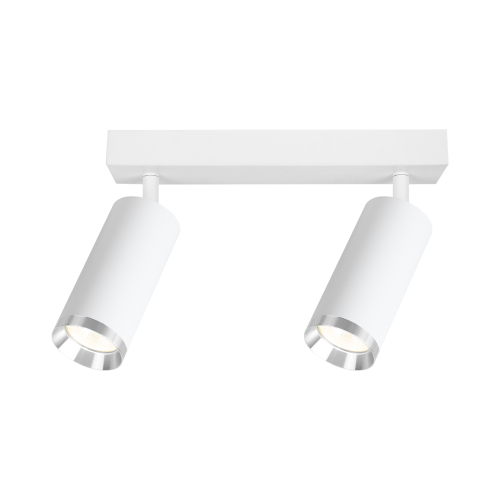 Oprawa Mica Spot Biały + Chrom 2xGU10 ML2097 Milagro