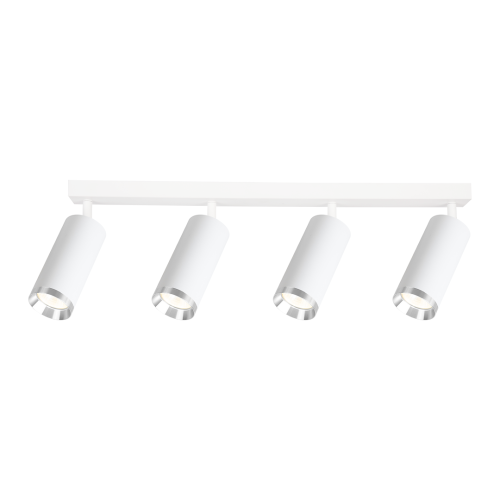 Oprawa Mica Spot Biały + Chrom 4xGU10 ML2101 Milagro