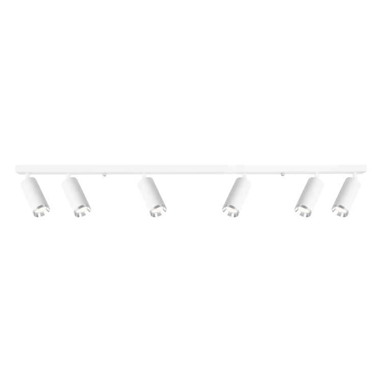 Oprawa Mica Spot Biały + Chrom 6xGU10 ML2103 Milagro