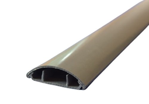 Listwa podłogowa na kable maskująca LNP75SZ 17003 Elmark 2m 75mm tworzywo LNP75 LNP 75 przypodłogowa napodłogowa maskownica kanał podłogowy szara
