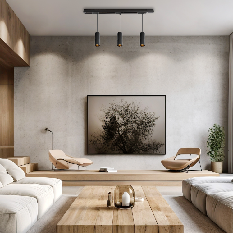 Oprawa Pipe Track Zwis Czarny 1xGU10 ML2063 Milagro