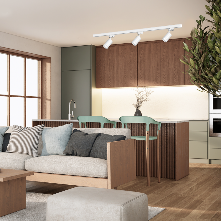 Oprawa Pipe Ring Track Biały 1xGU10 ML2066 Milagro