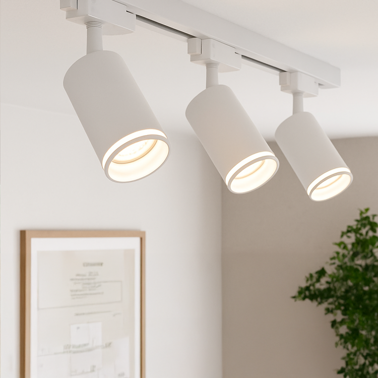 Oprawa Pipe Ring Track Biały 1xGU10 ML2066 Milagro