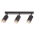 Oprawa Pipe Ring Spot Czarny 3xGU10 ML2071 Milagro