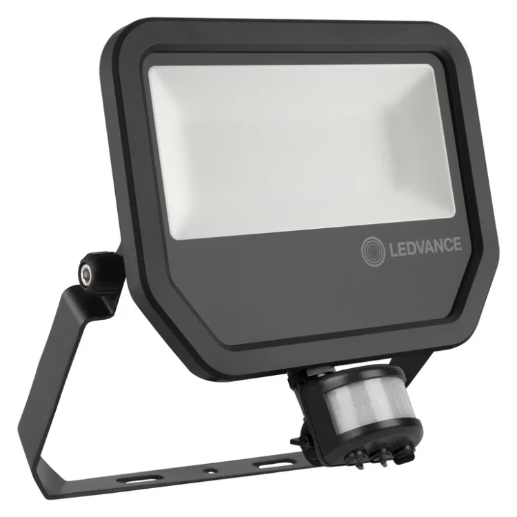 Naświetlacz LED z czujnikiem ruchu FLOODLIGHT SENSOR 50 W Ledvance regulowany kąt 6000lm 120lm/W barwa biała IP65 kolor czarny Gwarancja 5 lat