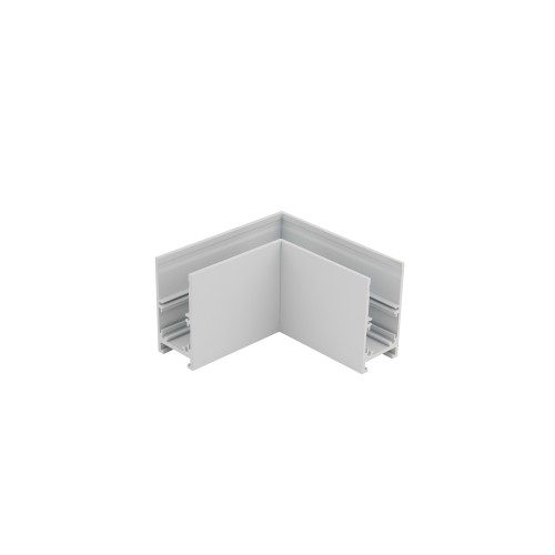 LVM HORIZONTAL CORNER 11618 Nowodvorski Lighting System szynowy 1-obwodowy niskonapięciowy 48V LVM Natynkowy łącznik narożny horyzontalny do szynoprzewodu magnetycznego Inspiracje Premium