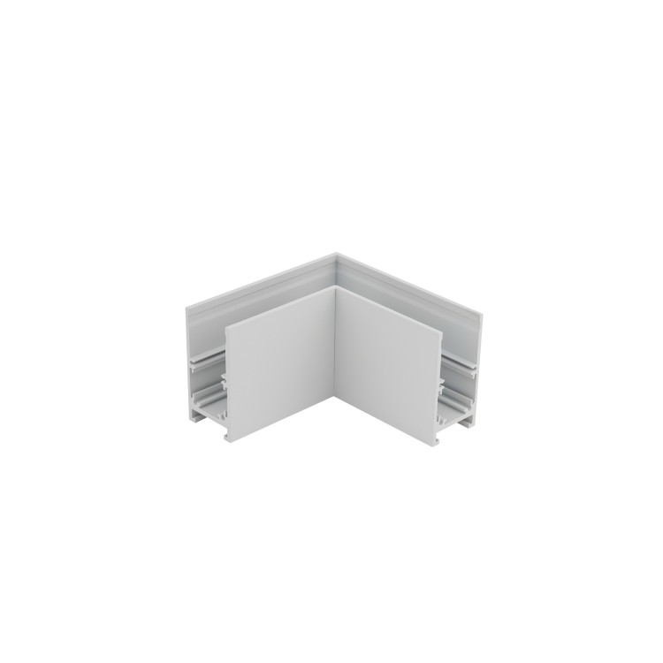 LVM HORIZONTAL CORNER 11618 Nowodvorski Lighting System szynowy 1-obwodowy niskonapięciowy 48V LVM Natynkowy łącznik narożny horyzontalny do szynoprzewodu magnetycznego Inspiracje Premium