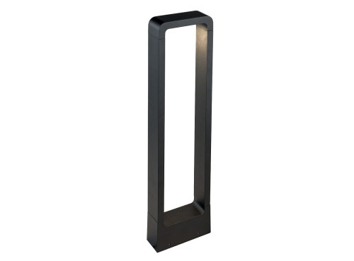 Lampa Stojąca Ogrodowa 60cm THIKA LED 9118 NOWODVORSKI Lighting 9W IP54 230V zewnętrzna nowoczesna elektryczna ogrodu oświetlenie zewnętrzne tarasu podwórka chodnika drzewa krzewów gruntowa czarna metalowa słupek ogrodowy czarny Inspiracje Premium