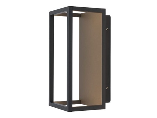 Lampa ogrodowa elewacyjna Kinkiet Zewnętrzny Nowoczesny SYMMETRY LED I 8176 NOWODVORSKI Lighting 7W IP54 metal aluminium grafitowa na budynek dwustronna oprawa hermetyczna oświetlenie zewnętrzne barwa ciepła ciepłobiała biała grafitowy Inspiracje Premium