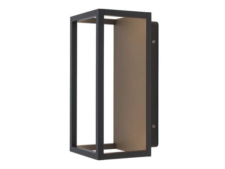 Lampa ogrodowa elewacyjna Kinkiet Zewnętrzny Nowoczesny SYMMETRY LED I 8176 NOWODVORSKI Lighting 7W IP54 metal aluminium grafitowa na budynek dwustronna oprawa hermetyczna oświetlenie zewnętrzne barwa ciepła ciepłobiała biała grafitowy Inspiracje Premium