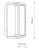 Lampa ogrodowa elewacyjna Kinkiet Zewnętrzny Nowoczesny SYMMETRY LED I 8176 NOWODVORSKI Lighting 7W IP54 metal aluminium grafitowa na budynek dwustronna oprawa hermetyczna oświetlenie zewnętrzne barwa ciepła ciepłobiała biała grafitowy Inspiracje Premium