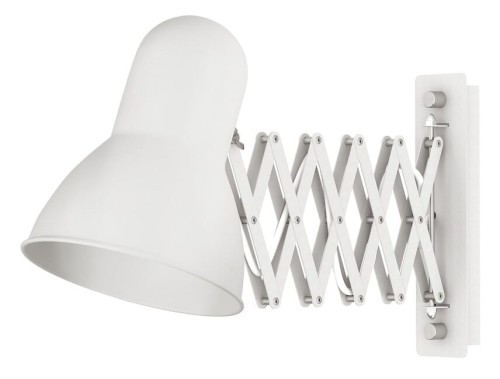 Lampa ścienna Kinkiet Industrialny Loft HARMONY I WHITE 6868 NOWODVORSKI Lighting E27 x1 regulowana nowoczesna oprawa oświetleniowa metalowy regulowany biały pojedynczy Inspiracje Premium