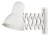 Lampa ścienna Kinkiet Industrialny Loft HARMONY I WHITE 6868 NOWODVORSKI Lighting E27 x1 regulowana nowoczesna oprawa oświetleniowa metalowy regulowany biały pojedynczy Inspiracje Premium