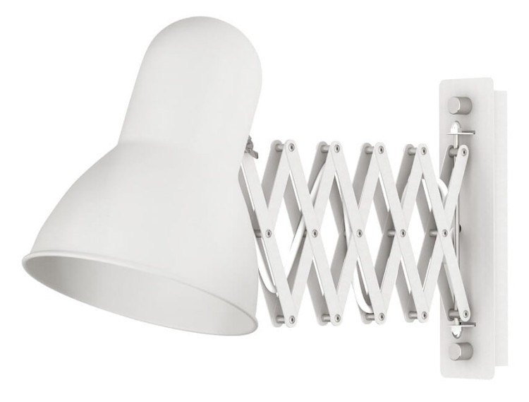 Lampa ścienna Kinkiet Industrialny Loft HARMONY I WHITE 6868 NOWODVORSKI Lighting E27 x1 regulowana nowoczesna oprawa oświetleniowa metalowy regulowany biały pojedynczy Inspiracje Premium