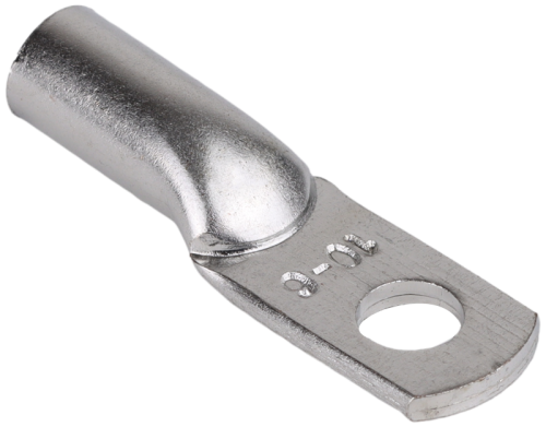 Nieizolowana końcówka rurkowa - miedź cynowana 10mm2, M6, (d1=6.0mm, d2=6.2mm) CLH10-6 Tracon Electric