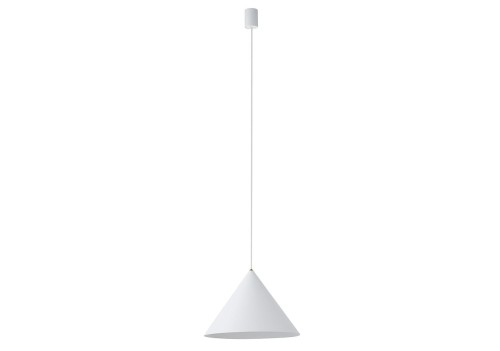 Lampa sufitowa wisząca Industrialna Loft ZENITH M WHITE 8002 NOWODVORSKI Lighting GU10 x1 35cm oświetleniowa żyrandol nowoczesna do Kuchni Jadalni nad stół blat wyspę biała zwis Inspiracje Premium