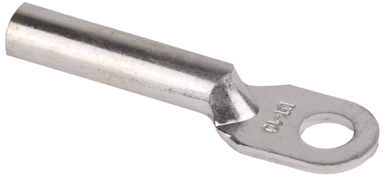 Nieizolowana przedłużona miedziana końcówka rurkowa, cynow. 16mm2, M8, (d1=6,5mm, d2=8,5mm) SZ-CLSN16 Tracon Electric