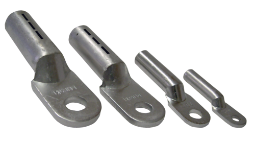 Nieizolowana końcówka rurkowa z oczkiem aluminium (Al) 150mm2, M12, (d1=17mm, d2=13mm) AS150-12 Tracon Electric