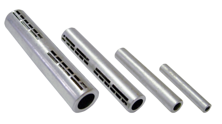 Nieizolowany łącznik rurkowy aluminium (Al) 185mm2, (d1=18,5mm, L=125mm) AT185 Tracon Electric