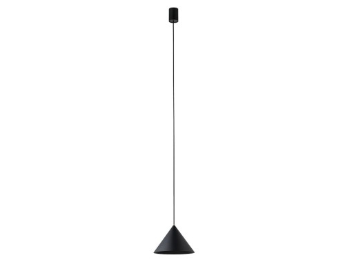 Lampa sufitowa wisząca Industrialna Loft ZENITH S BLACK 7996 NOWODVORSKI Lighting GU10 x1 20cm oświetleniowa żyrandol nowoczesna do Kuchni Jadalni nad stół blat wyspę czarna zwis Inspiracje Premium