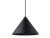 Lampa sufitowa wisząca Industrialna Loft ZENITH S BLACK 7996 NOWODVORSKI Lighting GU10 x1 20cm oświetleniowa żyrandol nowoczesna do Kuchni Jadalni nad stół blat wyspę czarna zwis Inspiracje Premium