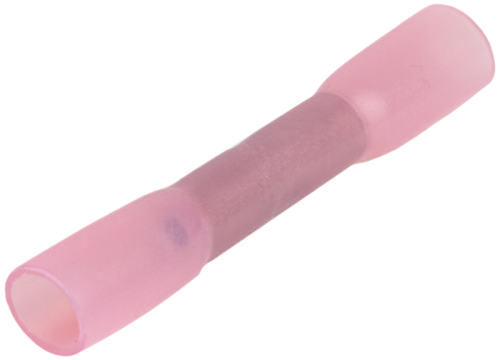 Termokurczliwy łącznik dwustronny, miedź cynowana, czerwony 1,5mm2, (L=38mm, d1=1,8mm), PO ZSTHP Tracon Electric