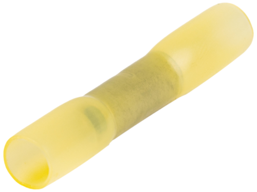 Termokurczliwy łącznik dwustronny, miedź cynowana,żólty 4mm2, (L=41mm, d1=3,6mm), PO ZSTHS Tracon Electric