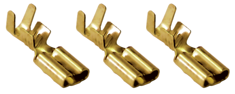 Nieizolowana nasuwka konektorowa, miedź 4,8×0,5mm, 0,5-1mm2 CSH5 Tracon Electric