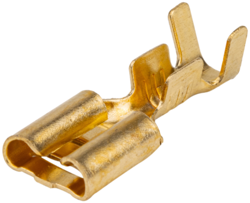 Nieizolowana nasuwka konektorowa, miedź 6,3×0,8mm, 1-2,5mm2 CSH6 Tracon Electric