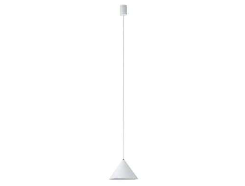 Lampa sufitowa wisząca Industrialna Loft ZENITH S WHITE 7997 NOWODVORSKI Lighting GU10 x1 20cm oświetleniowa żyrandol nowoczesna do Kuchni Jadalni nad stół blat wyspę biała zwis Inspiracje Premium