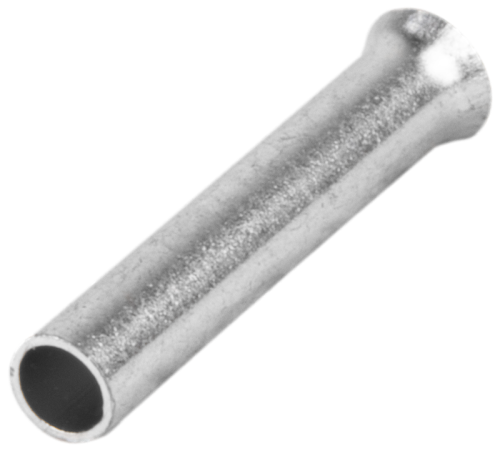 Nieizolowana końcówka tulejkowa z miedzi cynowanej 1,5mm2, L=8mm E04NR Tracon Electric
