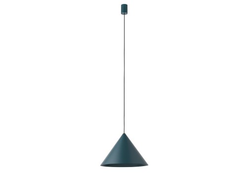 Lampa sufitowa wisząca Industrialna Loft ZENITH S GREEN 7998 NOWODVORSKI Lighting GU10 x1 20cm oświetleniowa żyrandol nowoczesna do Kuchni Jadalni nad stół blat wyspę zielona zwis Inspiracje Premium