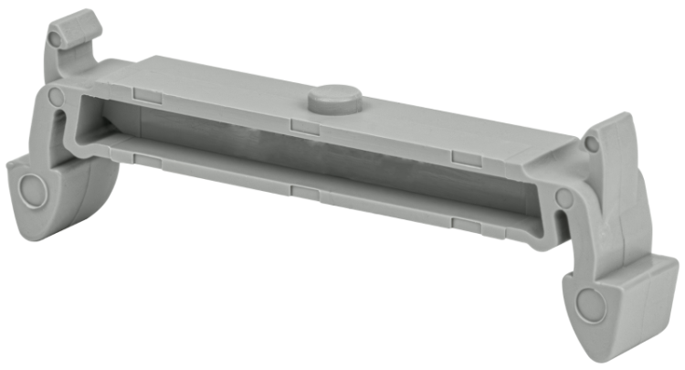 Łącznik bezśrubowy otwierany, przeźroczysty 0,5-4(2,5)mm2, 32A, 400VAC 1P RVOGTT11 Tracon Electric