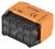 Łącznik bezśrubowy, wtykany, pomarańczowy 8x0,5-2,5mm2, 450VAC, max. 16A RVU2,5-8 Tracon Electric