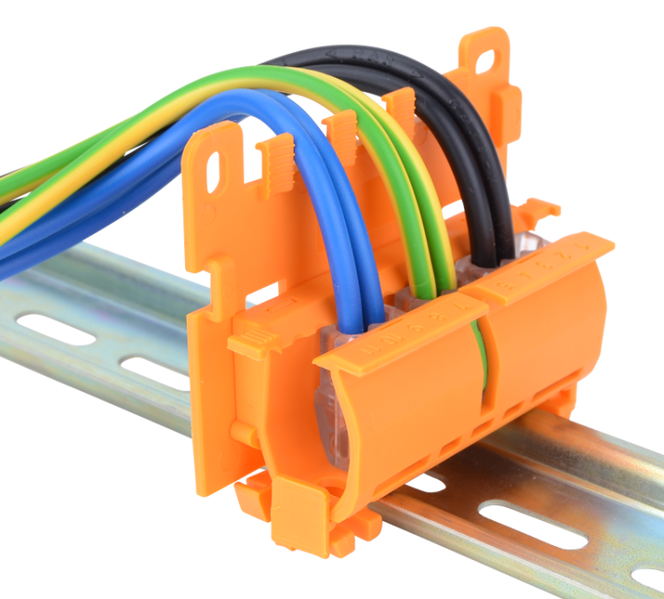 Ścianka tylna adaptera łączników otwieranych OVO PA66 OVO-A2 Tracon Electric