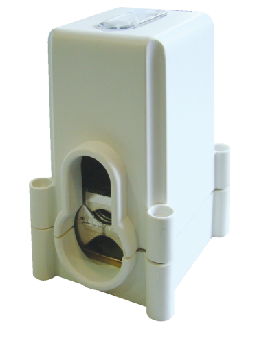 Złączka przelotowa, szara 185mm2 / 150mm2, 400VAC, 353A FFE150-185 Tracon Electric