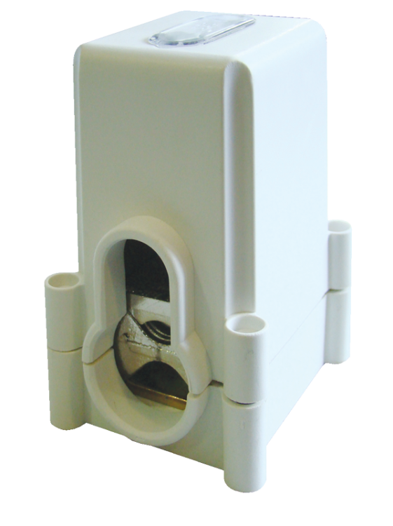 Złączka przelotowa, szara 185mm2 / 150mm2, 400VAC, 353A FFE150-185 Tracon Electric