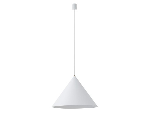 Lampa sufitowa wisząca Industrialna Loft ZENITH L WHITE 8006 NOWODVORSKI Lighting GU10 x1 50cm oświetleniowa żyrandol nowoczesna do Kuchni Jadalni nad stół blat wyspę biała zwis Inspiracje Premium