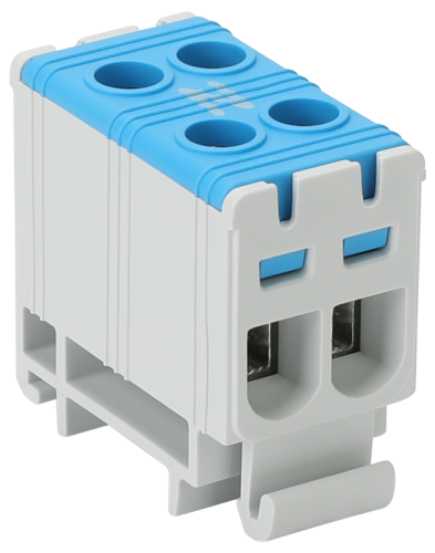 Złączka kompaktowa na szynę,niebieska 1.5-16mm2, max. 1000VAC, 1500VDC, max.85A FLEAL-16/2K Tracon Electric